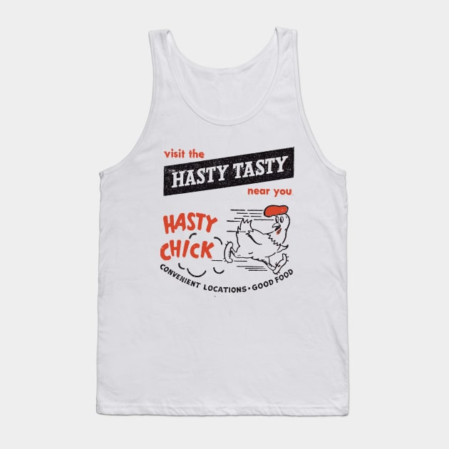 Hasty Tasty Chick Tank Top by rjohnsto